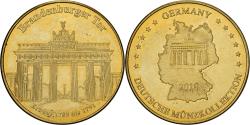 World Coins - Germany, Token, Brandenburger Tor, 2010, Copper-Nickel-Aluminum,