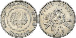 World Coins - Coin, Singapore, 50 Cents, 1990