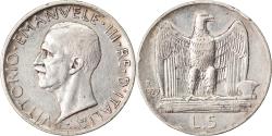 World Coins - Coin, Italy, Vittorio Emanuele III, 5 Lire, 1929, Rome, , Silver