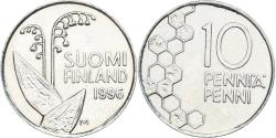 World Coins - Coin, Finland, 10 Pennia, 1996