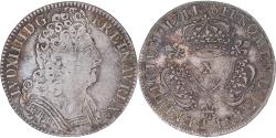 World Coins - Coin, France, Louis XIV, 1/4 Écu aux 3 couronnes, 1/4 Ecu, 1711, Amiens