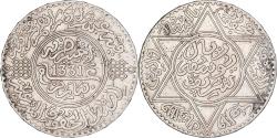World Coins - Morocco, Yusuf, Rial, 10 Dirhams, AH 1331/1913, bi-Bariz, Silver,