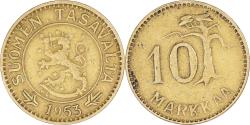 World Coins - Coin, Finland, 10 Markkaa, 1953