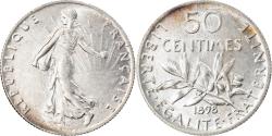 World Coins - Coin, France, Semeuse, 50 Centimes, 1898, Paris, , Silver, KM:854