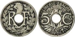 World Coins - Coin, France, Lindauer, 5 Centimes, 1920, Paris, , Copper-nickel