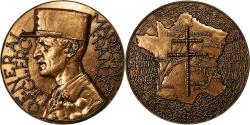 World Coins - France, Medal, Général Leclerc, Maréchal de France, Jaeger, , Bronze