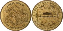 World Coins - France, Tourist token, Abbaye Royale de Fontevraud, 2003, MDP, Nordic gold