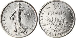 World Coins - Coin, France, Semeuse, 1/2 Franc, 1971, Paris, , Nickel, KM:931.1
