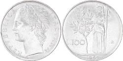 World Coins - Coin, Italy, 100 Lire, 1965, Rome, , Stainless Steel, KM:96.1