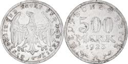 World Coins - Coin, GERMANY, WEIMAR REPUBLIC, 500 Mark, 1923, Berlin, , Aluminum