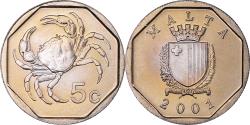 World Coins - Coin, Malta, 5 Cents, 2001, , Copper-nickel, KM:95