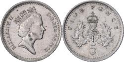 World Coins - Great Britain, Elizabeth II, 5 Pence, 1992, Copper-nickel, , KM:937b
