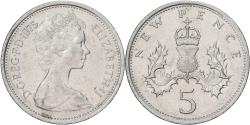World Coins - Great Britain, Elizabeth II, 5 New Pence, 1975, Copper-nickel, , KM:911