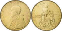 World Coins - Vatican, Paul VI, 20 Lire, 1963, Rome, Cupro-Aluminium,