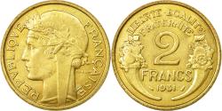 World Coins - Coin, France, Morlon, 2 Francs, 1931, Paris, , Aluminum-Bronze, KM:886