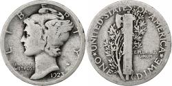 Us Coins - United States, Dime, Mercury Dime, 1923, Philadelphia, Silver, , KM:140