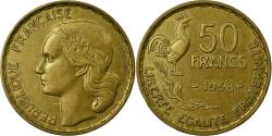 World Coins - Coin, France, Guiraud, 50 Francs, 1958, Paris, , Aluminum-Bronze