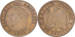 World Coins - Coin, France, Napoleon III, Napoléon III, Centime, 1870, Paris,
