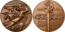World Coins - France, Medal, Batailles de Magenta et Solferino, 1959, MDP, Bronze,