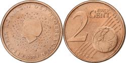 World Coins - Netherlands, 2 Euro Cent, 2000, Utrecht, Copper Plated Steel,