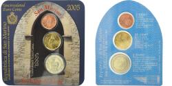 World Coins - San Marino, Set, 2005,