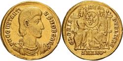 Ancient Coins - Roman Empire, Constantius Gallus, Solidus, 351-354, Antioch, Gold,