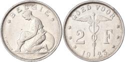 World Coins - Coin, Belgium, 2 Francs, 2 Frank, 1923, , Nickel, KM:92