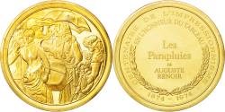 World Coins - France, Medal, French Fifth Republic, Arts & Culture, , Vermeil