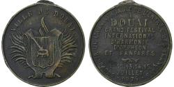World Coins - France, Medal, Ville de Douai, festival international d'harmonie, 1875, Copper