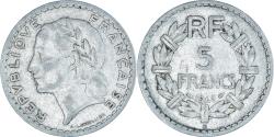 World Coins - Coin, France, Lavrillier, 5 Francs, 1946 B, Beaumont - Le Roger,