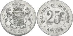 World Coins - France, Chambre de commerce d'Amiens, 25 Centimes, 1920, , Aluminium