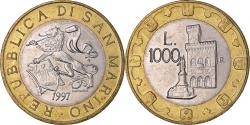 World Coins - Coin, San Marino, 1000 Lire, 1997, Rome, , Bi-Metallic, KM:368