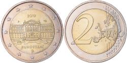 World Coins - GERMANY - FEDERAL REPUBLIC, 2 Euro, Bundesrat, 2019, Stuttgart,