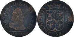 World Coins - Coin, France, Principauté d'Arches-Charleville, Charles de Gonzague, Liard
