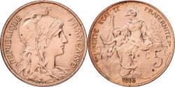 World Coins - France, 5 Centimes, Dupuis, 1913, Paris, Bronze, , Gadoury:165, KM:842