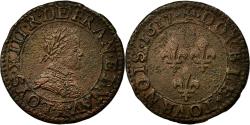World Coins - Coin, France, Louis XIII, Double tournois, buste enfantin, Double Tournois