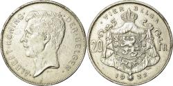 World Coins - Coin, Belgium, 20 Francs, 20 Frank, 1932, , Nickel, KM:102