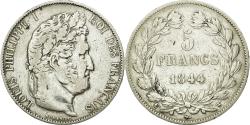 World Coins - Coin, France, Louis-Philippe, 5 Francs, 1844, Lille, , Silver