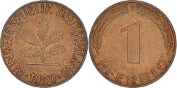 World Coins - Coin, GERMANY - FEDERAL REPUBLIC, Pfennig, 1950, Stuttgart, , Copper