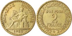 World Coins - Coin, France, Chambre de commerce, 2 Francs, 1922, Paris,