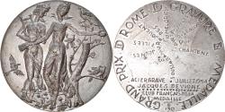 World Coins - France, Medal, Gravure, Grand Prix de Rome, Arts & Culture, 1954, Devigne