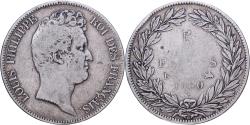 World Coins - France, Louis-Philippe, 5 Francs, 1830, Rouen, Silver, , Gadoury:676