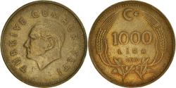 World Coins - Coin, Turkey, 1000 Lira, 1990, , Copper-Nickel-Zinc, KM:996