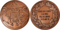 World Coins - France, Medal, Course de l'Europe à la Voile, Lorient, Shipping, 1985