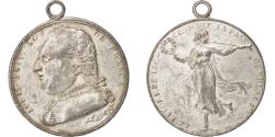 World Coins - France, Medal, Louis XVIII, History, , Tin