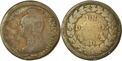 World Coins - Coin, France, Dupré, Decime, AN 5, Lyon, , Bronze, KM:645.5