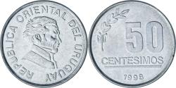 World Coins - Uruguay, 50 Centesimos, 1998
