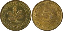 World Coins - Coin, GERMANY - FEDERAL REPUBLIC, 5 Pfennig, 1986