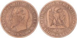 World Coins - Coin, France, Napoleon III, 5 Centimes, 1854, Paris, Main, , Bronze