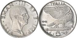 World Coins - Coin, Italy, Vittorio Emanuele III, 50 Centesimi, 1941, Rome,
